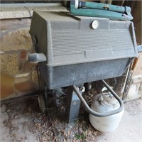 older model Gas Grill and Tank