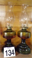2 Kerosene Lamps