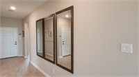 3PC LARGE WALL MIRRORS