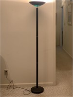 72 inch black floor lamp with dimmer. Worked fine