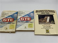 Two GTE phonebook 1994  1995 and 1996