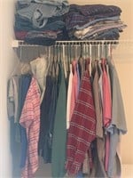 Clothes lot men’s all that is hanging and top