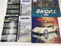 1993 hot cars Calendar 1996 skoal  calendar