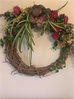 Grape vine wreath