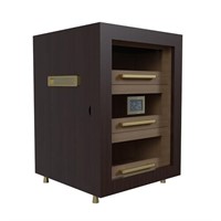 HDDFER Cigar Humidor Cabinet for 150 Cigars 3 Laye