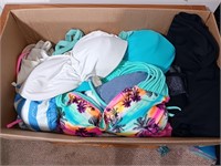 Box of bathing suit tops only.