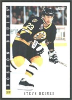 Steve Heinze Boston Bruins