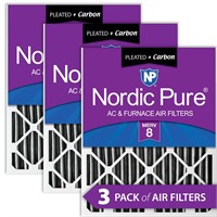 Nordic Pure 20x25x2 (19 1/2 x 24 1/2 x 1 3/4) Furn