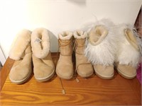 3 pair women size 8 UGG boots