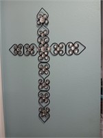 Decorator cross 28 inches by 18 inches.