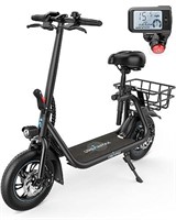 URBANMAX C1 Electric Scooter with Seat, 450W Power