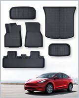 TAPTES Floor Mats Full Set for Tesla Model Y Acces