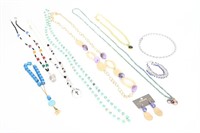 Necklaces, Bracelets, Earrings