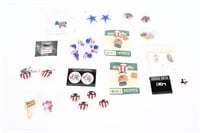 USA Pins and Earrings