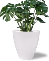 12x12 in Elly Dcor Outdoor Planter  White