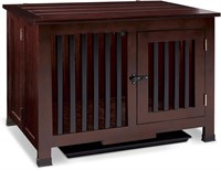 Solid Wood Portable Foldable Dog Cage Furniture