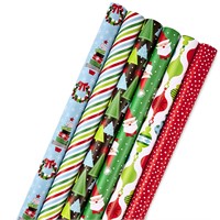 Hallmark Christmas Wrapping Paper Bundle with Cut