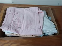 7 pair of size 9 shorts.