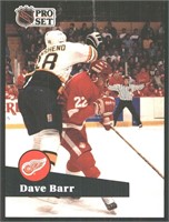 Dave Barr Detroit Red Wings
