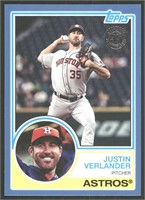 Parallel Insert Justin Verlander Houston Astros