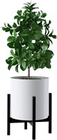FaithLand Plant Pot 12 inch Matte white