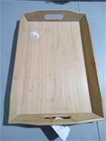 18x12 Bamboo Serving Tray