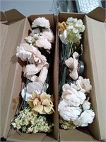 2 Boxes Floral Decor