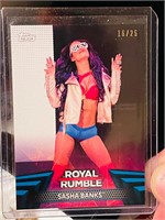 sasha Banks /25 card royal rumble