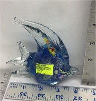 D1) FISH PAPERWEIGHT, GORGEOUS ART GLASS, ANGEL