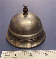 F1) Vintage desk Bell,It has a little patina on it