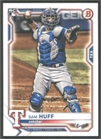 Sam Huff Texas Rangers