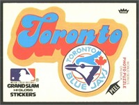 Vintage Sticker Toronto Blue Jays Toronto Blue Jay