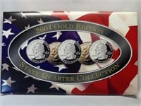 OF)2004 gold edition state Quarter collection with