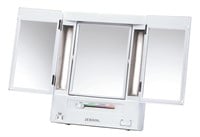 Tri-Fold Two-Sided Makeup Mirror with Lights