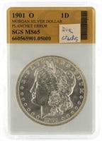 1901 New Orleans Morgan Silver Dollar