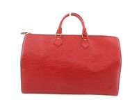 Louis Vuitton Red Epi Bag