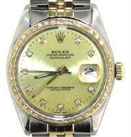 Rolex Datejust 16013 36mm Diamond Watch