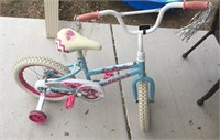 16" Huffy Little Girls Sea Star Pink n Blue Bike