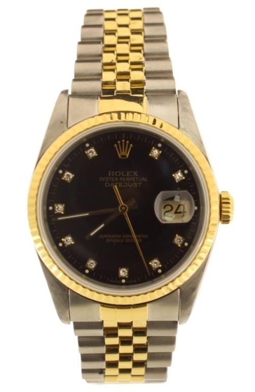 Rolex 16233 Datejust 36 w/ Diamond Watch