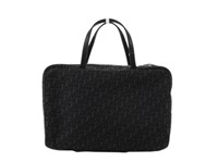 Christian Dior Black Monogram Trotter Handbag