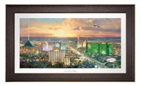 Viva Las Vegas Framed Limited Edition by Kinkade
