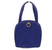 CELINE Blue Leather Small Handbag