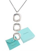 Tiffany & Co. Triple Square Necklace