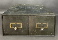 1930-1940 Industrial Card File Drawers