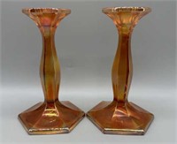 Fenton Carnival Glass Vases
