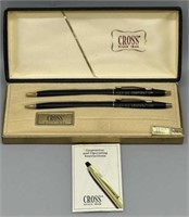 Vintage Cross Gulf Oil Corporation Pen Pencil Set