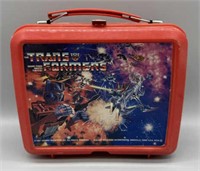 1984 Aladdin The Transformers Lunch Box