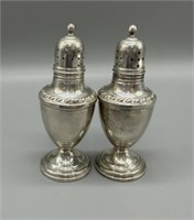 Sterling Silver Weighted Reinforced S&P Shakers