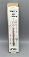 Vintage Henze’s Gulf Service Station Thermometer