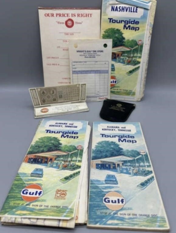 Gulf Oil Memorabilia - Tennessee